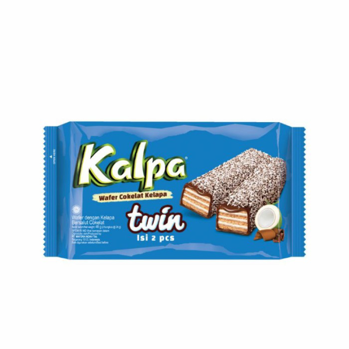 

Kalpa wafer coklat kelapa twin pack 2 pcs