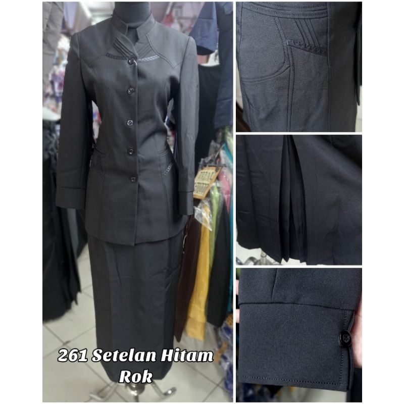 Blazer Azkia Hitam