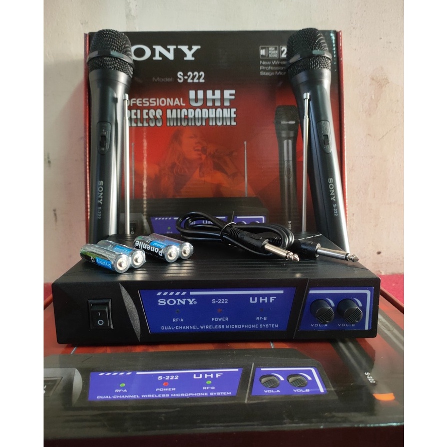 Sale SEH Mic Wireless Sony S222  Microphone Wireless Sony S222  WirelessMic