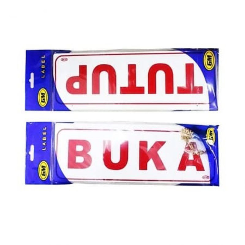 

GM Label Buka Tutup Besar 11 x 30 cm