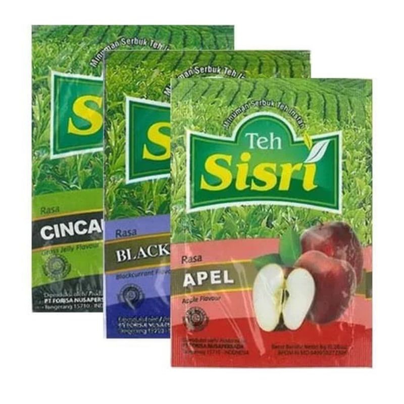 

teh sisri minuman serbuk instan renceng 10 pcs