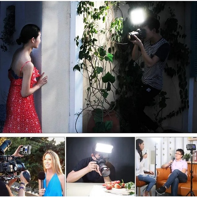 Lampu Flash Lightning LED Kamera DSLR Studio Emergency LD-160 LD 160