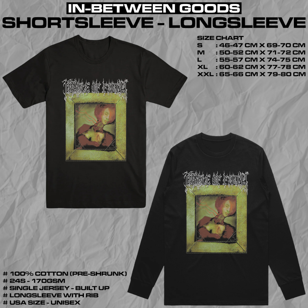 CRADLE OF FILTH - HEX | T-SHIRT | LONGSLEEVE | BAND MERCH