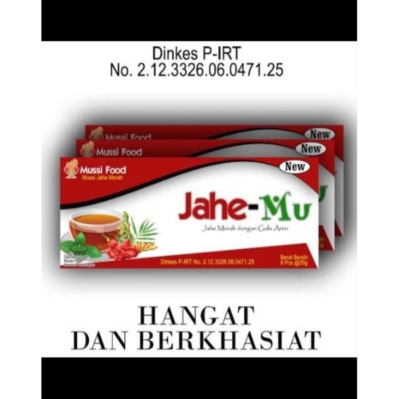 

Mussi jahe merah