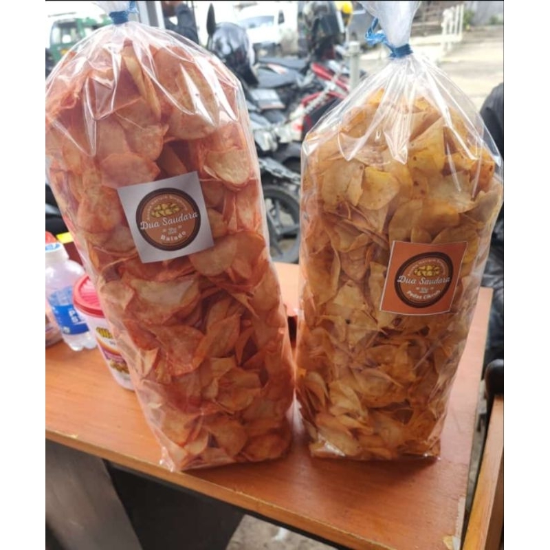 

kripik singkong pedas dan balado