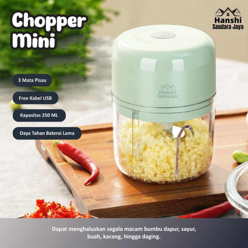 Blender Portable Mini USB Chopper / Portable Blender Mini Food Processor
