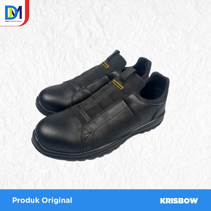 SEPATU SAFETY SHOES NYX 4IN (TANPA TALI) KRISBOW PRODUK ORIGINAL