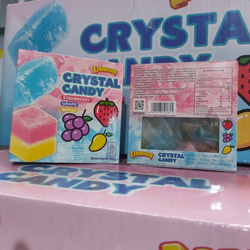 

LIANGGUI CRYSTAL CANDY RASA BUAH | PERMEN LUNAK RASA BUAH