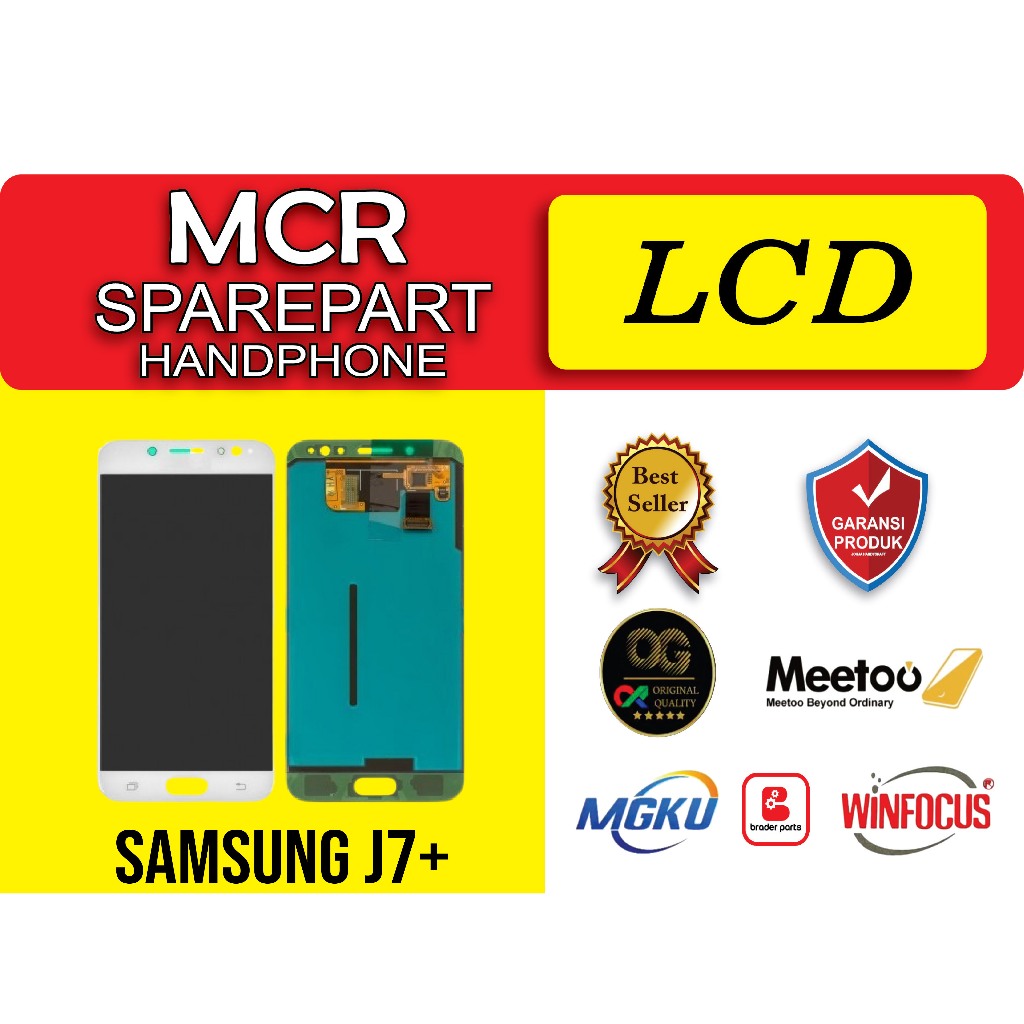 LCD TOUCHSCREEN SAMSUNG J7 PLUS
