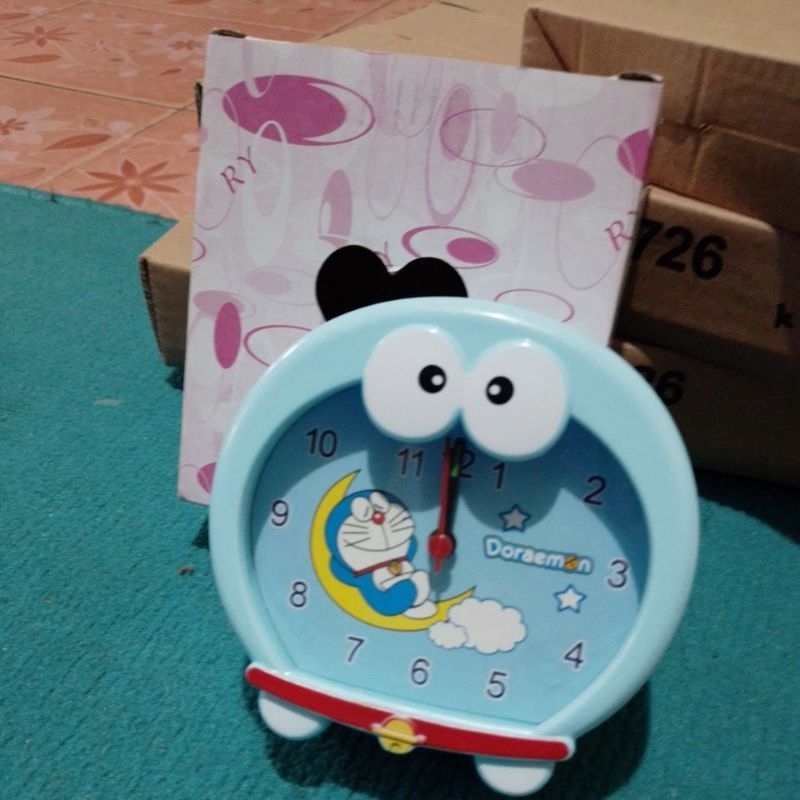 Jam weker alarm anak karakter doraemon