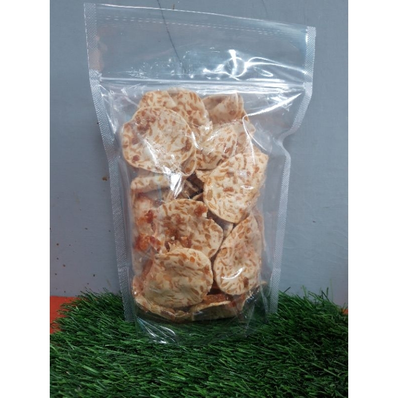 

Keripik Tempe Sagu Rasa Bawang Gurih 250gr & 50gr