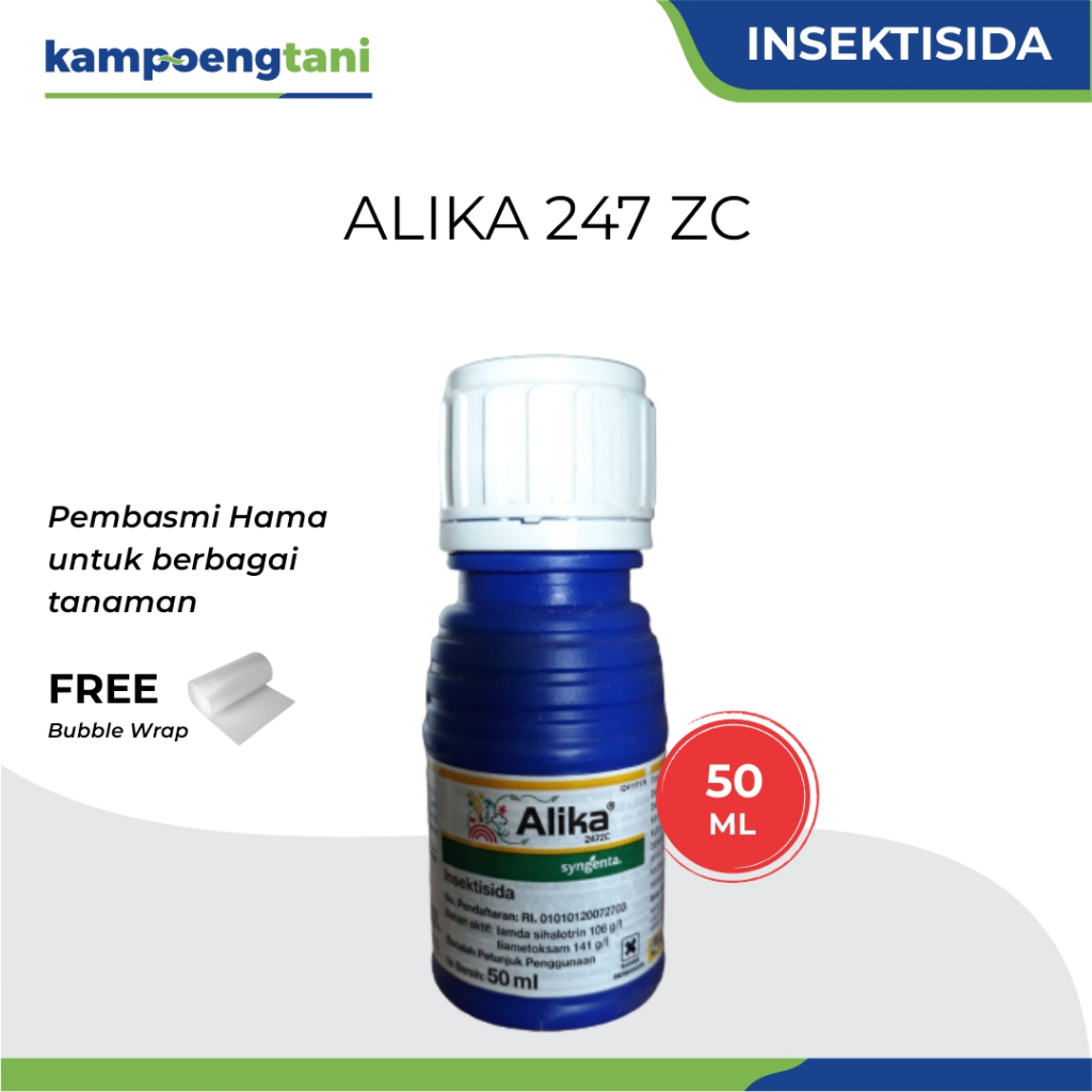 Kampoeng Tani - Insektisida Alika 247 ZC 50ml Obat Pembasmi Hama Kutu dan Ulat Syngenta