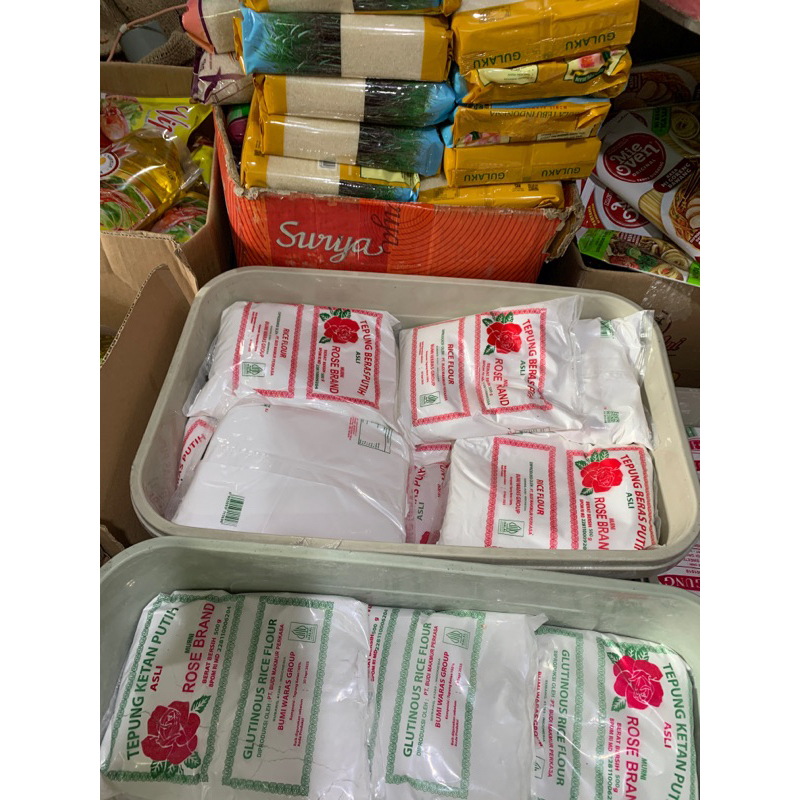 

Tepung Beras Rose Brand 1 pcs x 500 gram exp Septenber 26
