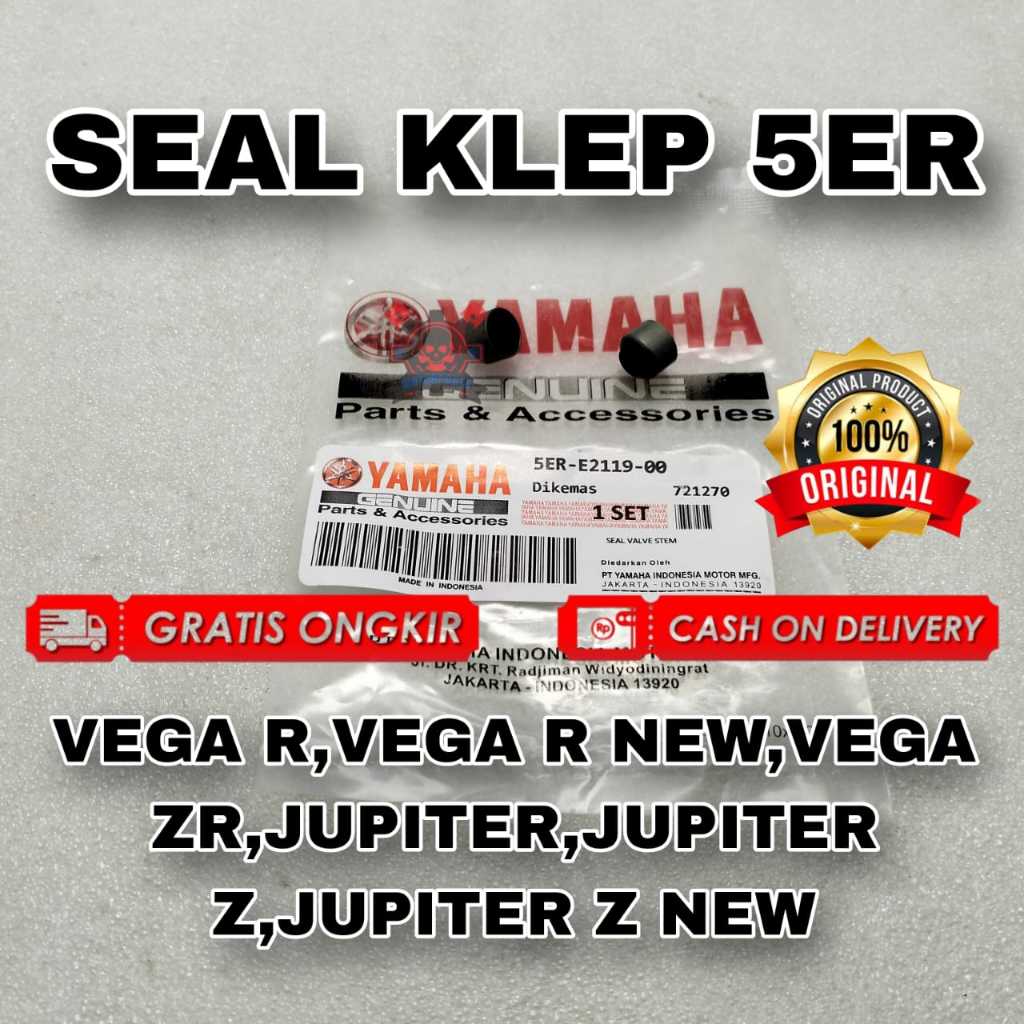 SEAL KLEP YAMAHA 5ER BUAT MOTOR VEGA R | VEGA R NEW | VEGA ZR | JUPITER | JUPITER Z | JUPITER Z NEW 