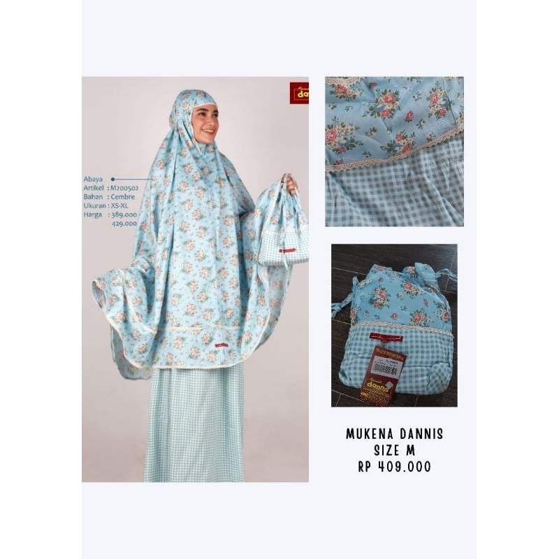 MUKENA DANNIS ANAK SIZE M
