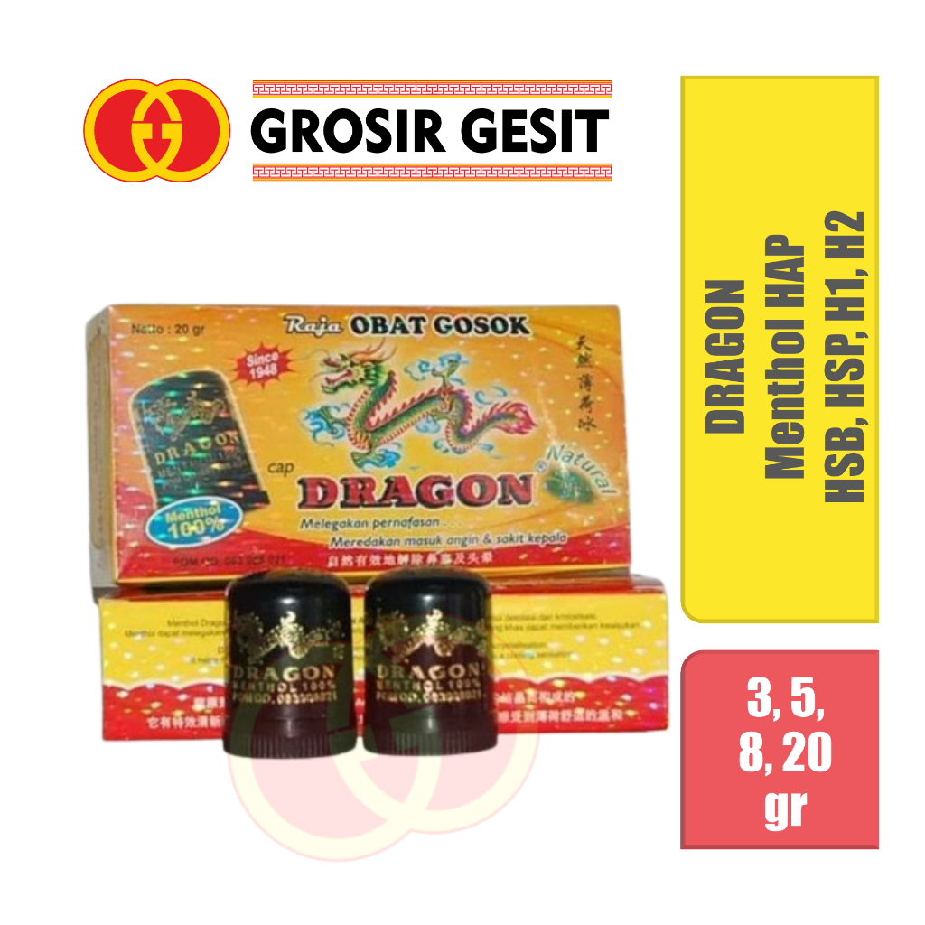 Dragon Menthol HAP | Menthol Gosok