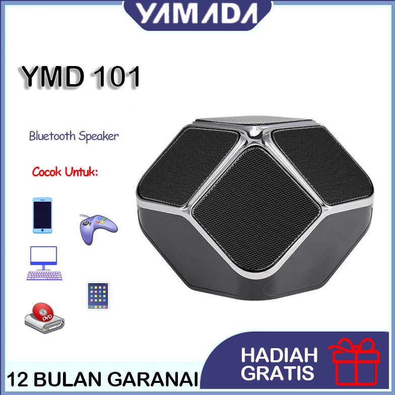 ART G38G Yamada YMD 11 XBass Bluetooth Speaker Portable Mini Original  HitamMerahPutihBiru