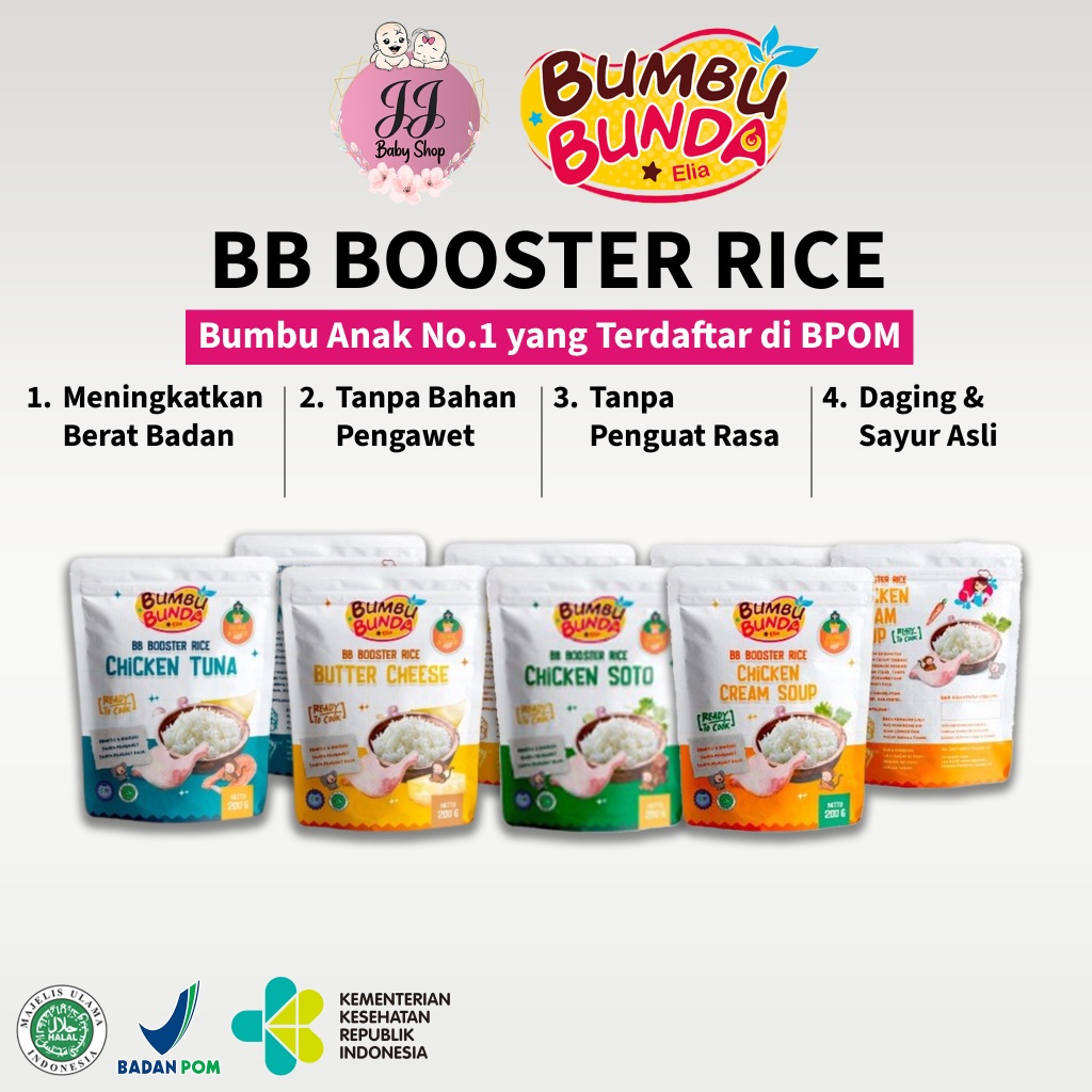

Bumbu Bunda Elia BB Booster Rice Beras 200g