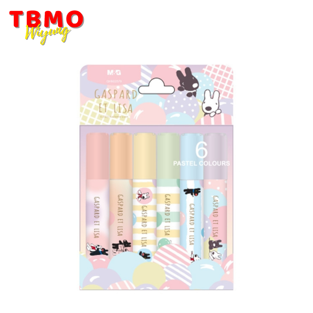 

TBMO M&G Mini Highlighter 6 Warna Gaspard Et Lisa 10022266