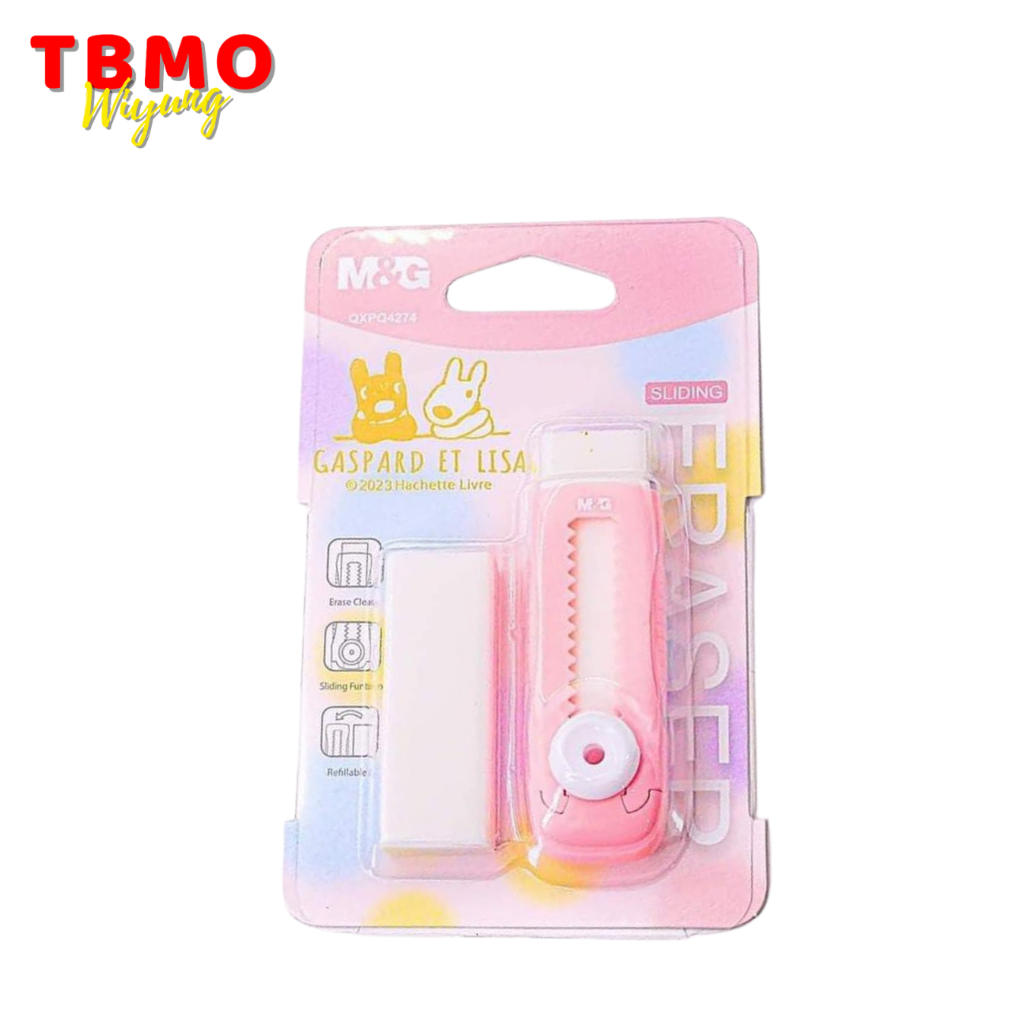 

TBMO M&G Slide Eraser + Refill Gaspard Et Lisa 10022303