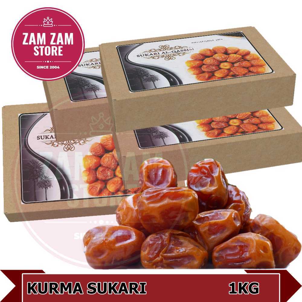 

KURMA SUKRI AL QASIM/SUKARI PREMIUM 1KG [bok mika]