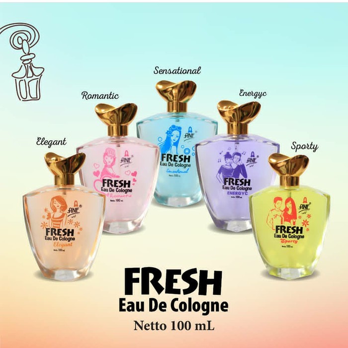 AINIE FRESH EAU DE COLOGNE PARFUM COLOGNE WANITA AINIE EDC 100ML