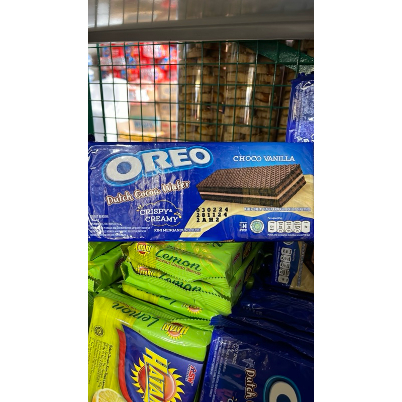 

oreo choco vanilla