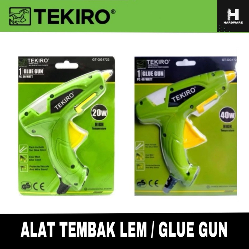 TEKIRO || ALAT TEMBAK LEM / GLUE GUN 20-40 WATT || 100% ORIGINAL