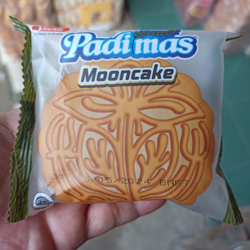 

Kue Pia Mooncake Jumbo Padimas Rasa Kacang Hijau Kacang Cokelat