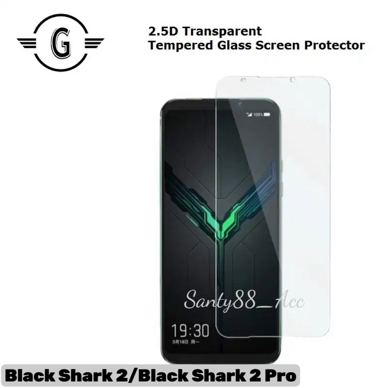 Anti Gores Black Shark 2/Black Shark 2 Pro Tempered Glass Black Shark 2/Black Shark 2 Pro Screen Gua