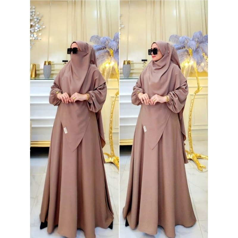 GAMIS SET KHIMAR QUBA SYARI BY VELINO