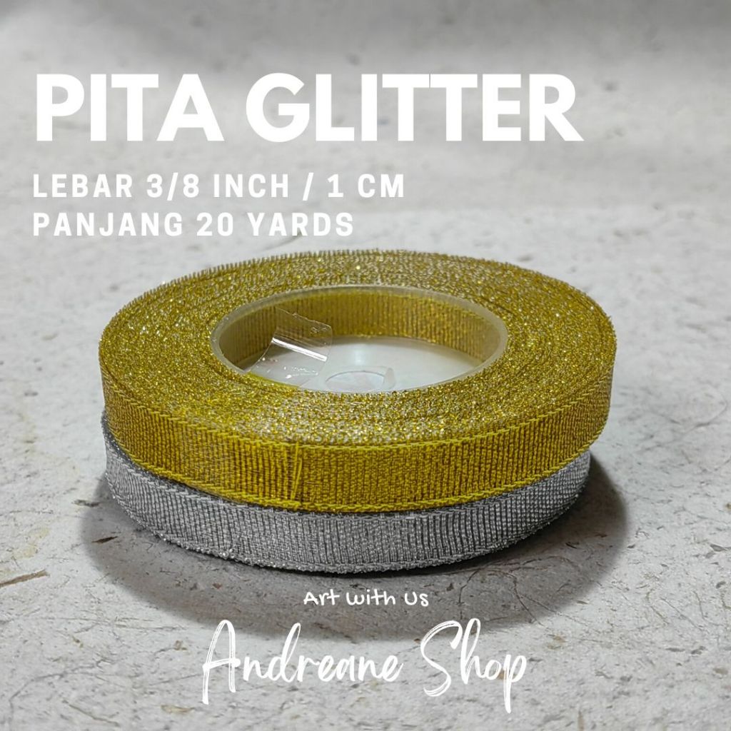 

Pita Glitter 3/8 inch 1 cm