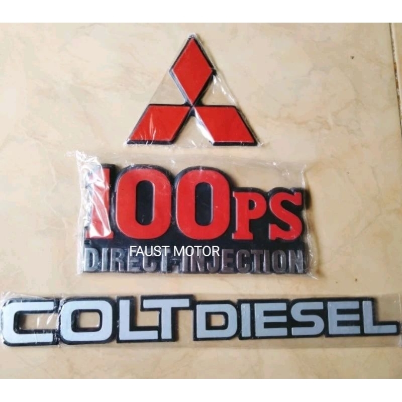 EMBLEM/ LOGO COLT DIESEL UMPLUNG PS100