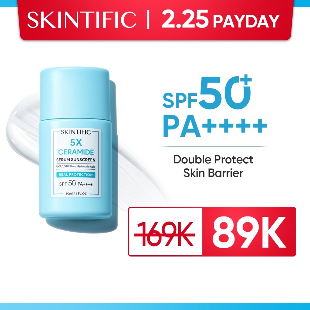 MurahNicholas Saputra Choice SKINTIFIC Sunscreen 5X Ceramide Serum Sunscreen Stick SPF5 PA Skincare 
