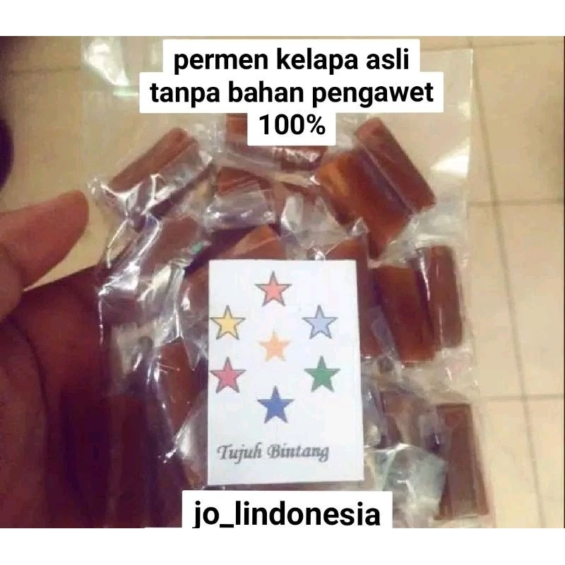 

Permen kelapa original bon bon santan kelapa tujuh bintang