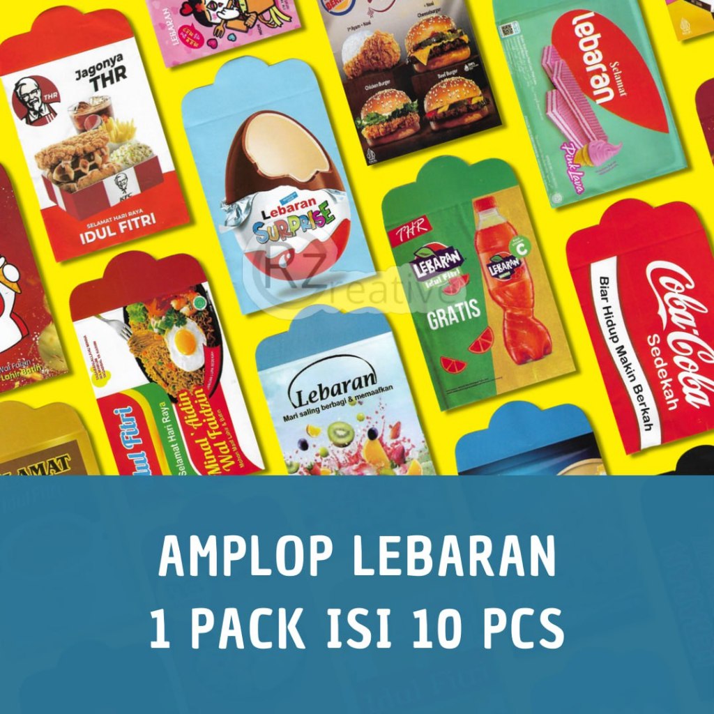 

Amplop Lebaran Lucu (Isi 10 PCS) Aneka Tema