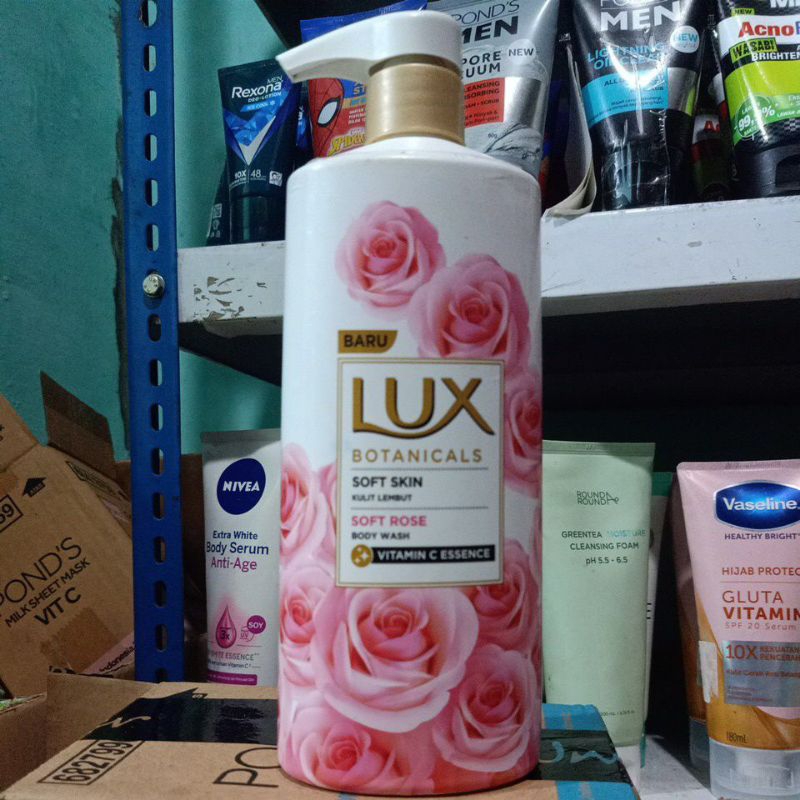 Lux body wash pink 580ml & 100ml
