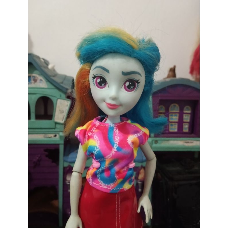 My Little Pony Equestria Girls Rainbow Dash Classic Doll ( PRELOVED)