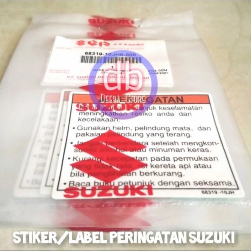 

STICER LABEL DEK TENGAH SKYWAVE HAYATE SPIN SKYDRIVE ORI SGP