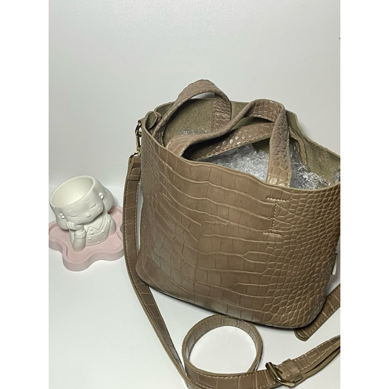 Croco Bag Miniso Preloved