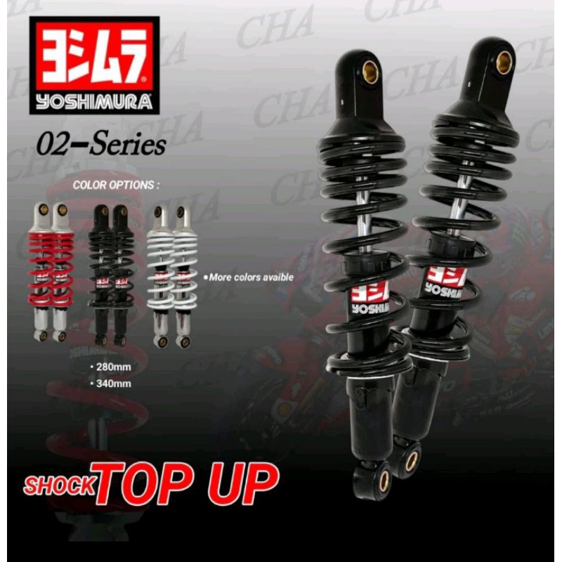 Shock Shockbreaker Yoshimura Top Up Model YSS Series 280 320 340