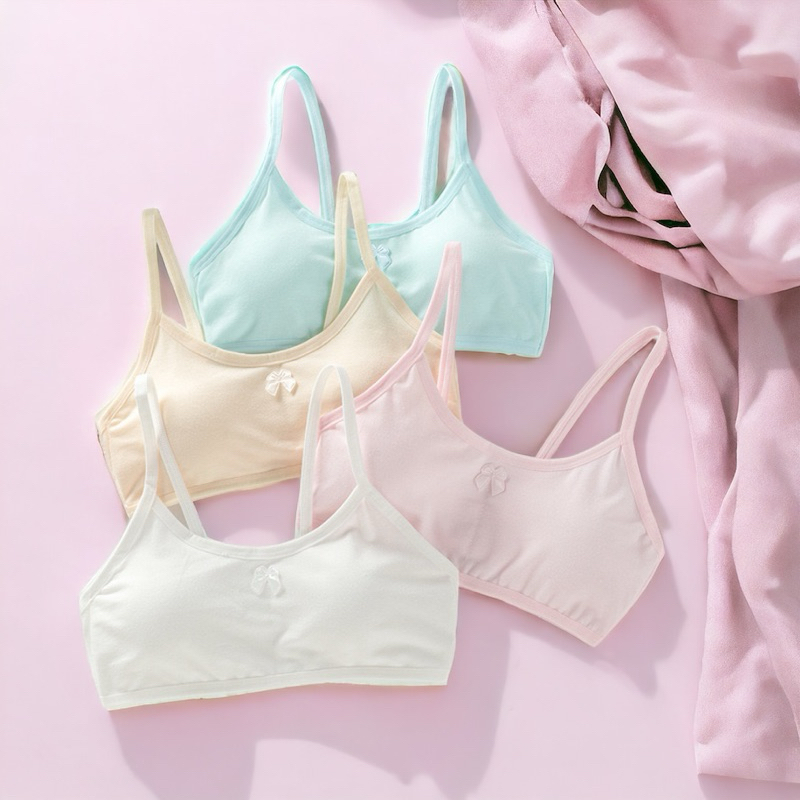 Miniset Step 2 Lapis Premium Sd Smp Mini Set Bh Bra Katun Anak Remaja Perempuan Pita Tengah Tali