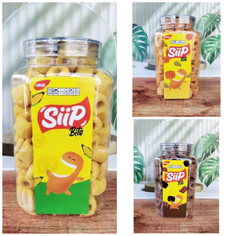 

Snack viral/jajan lebaran/Snack branded ORI/SIP NABATI/coklat/keju/jagung bakar/toples jumbo/toples besar