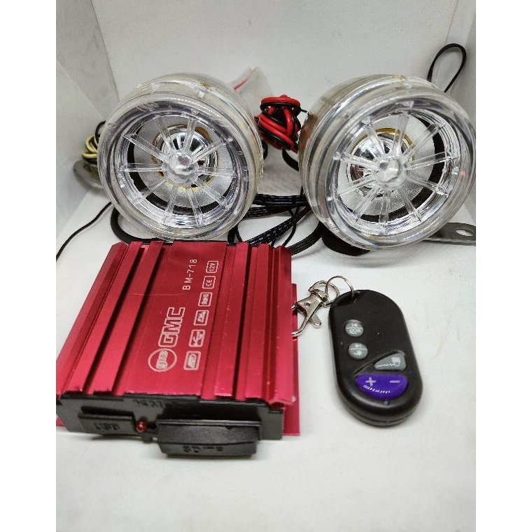 alarm dan audio motor 718 cuci gudang