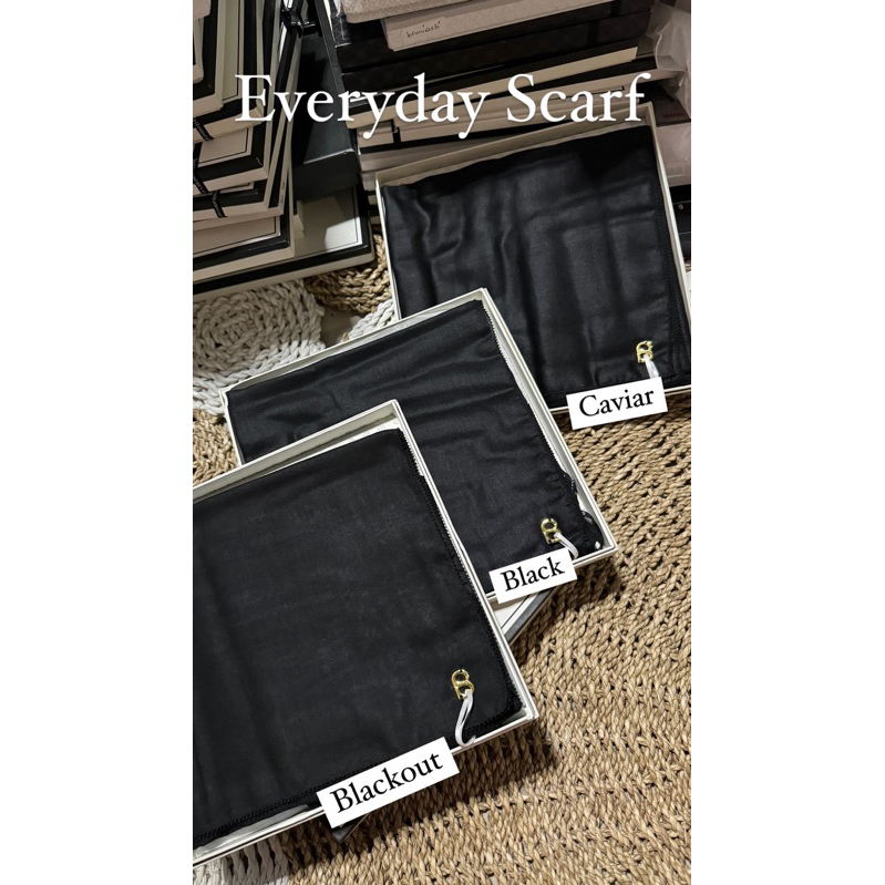 BUTTONSCARVES EVERYDAY SCARF BUKAN TAPIS INI NEW BUKAN PRELOVED ATAU BEKAS