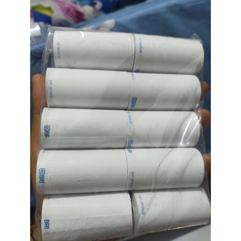kertas EDC BRILINK LOGO BRI