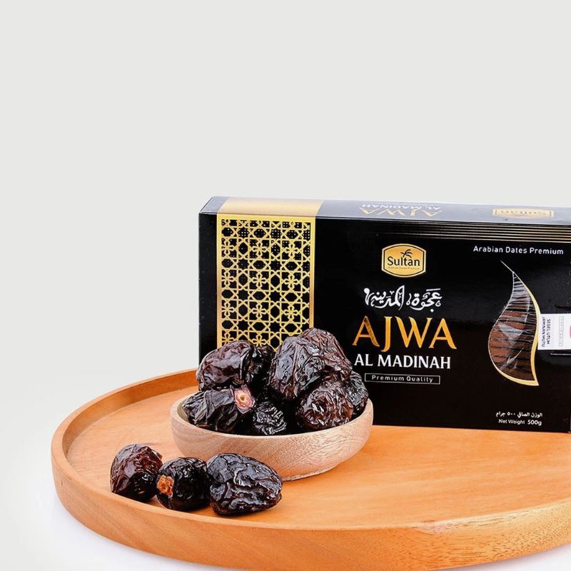 

Kurma Ajwa Sultan 500 gram - Kurma Nabi Asli Madinah