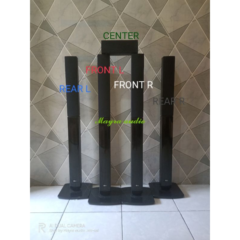Speker flourstand LG. Pasif (4 tower+1 center)