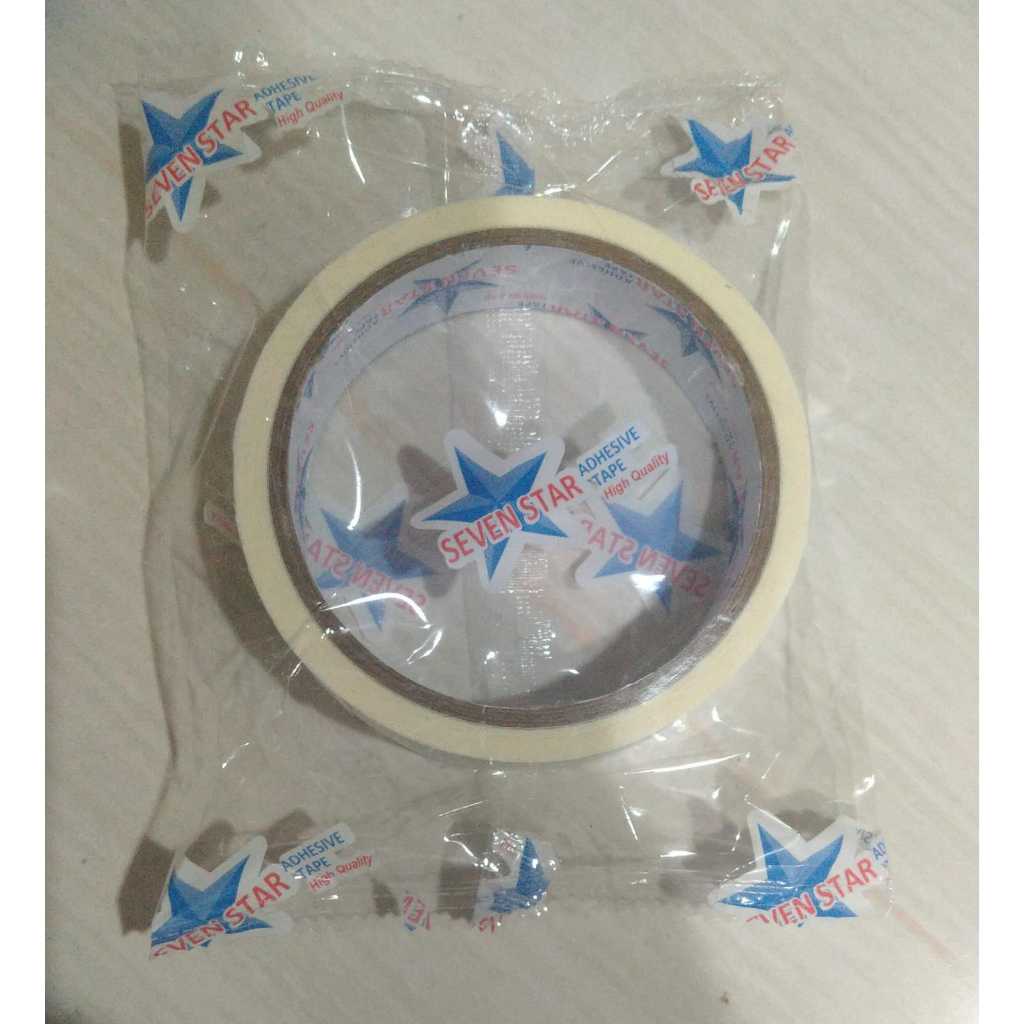 

Making tape SEVENSTAR Termurah / Lakban KERTAS / masking tape termurah / lakban kertas / lakban jualan online / lakban ekonomis