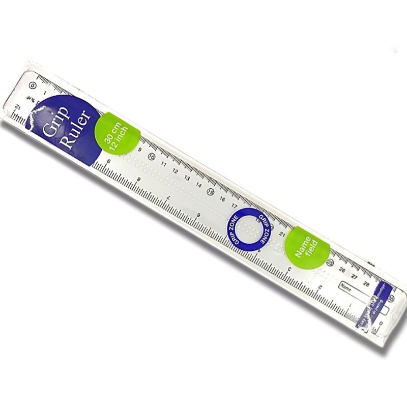 

Penggaris Grip/Ruler Grip FABER CASTELL 30cm/15cm (0181066) (0181067)